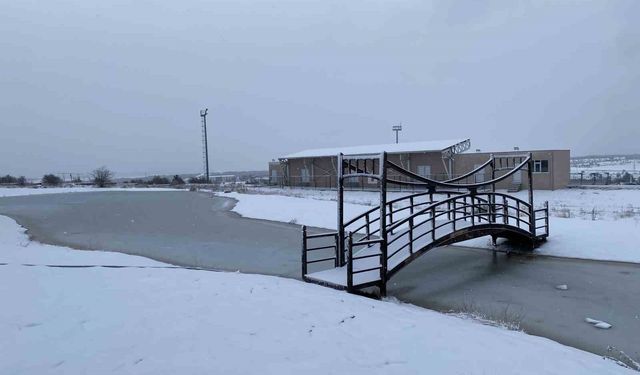Kastamonu'da yüksek kesimlerde kar yağışı etkili oluyor