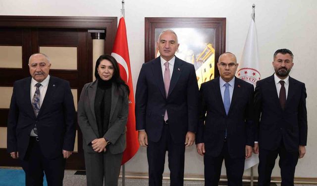 Kültür ve Turizm Bakanı Ersoy, Ağrı'da