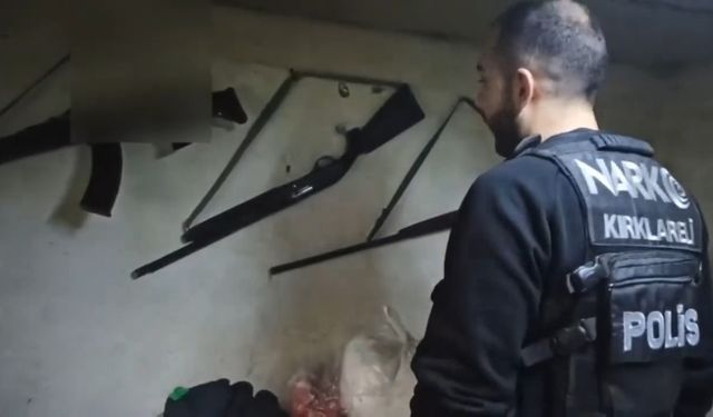 Lüleburgaz'da uyuşturucu operasyonunda 3 tutuklama