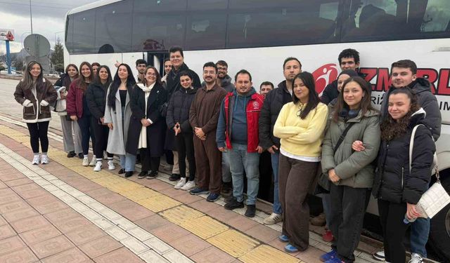 Menteşeli gençler Ankara yolcusu
