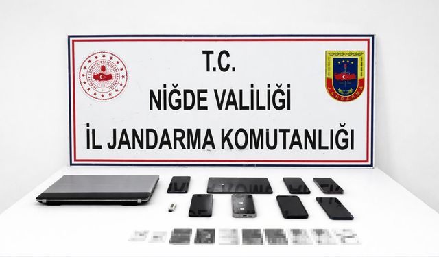 Niğde merkezli 7 ildeki siber dolandırıcılık operasyonunda 7 şüpheli yakalandı