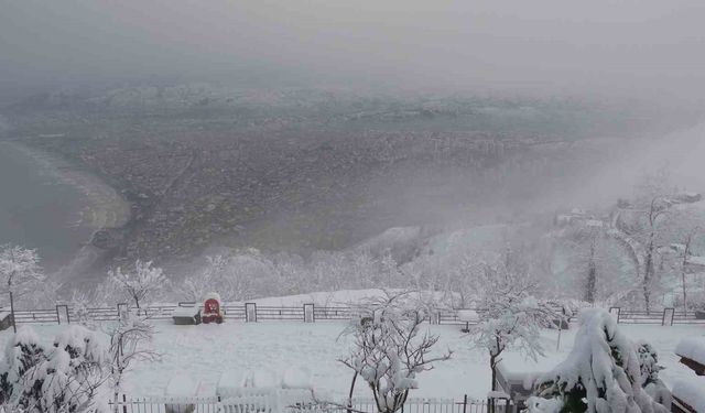 Ordu'da eğitime kar engeli