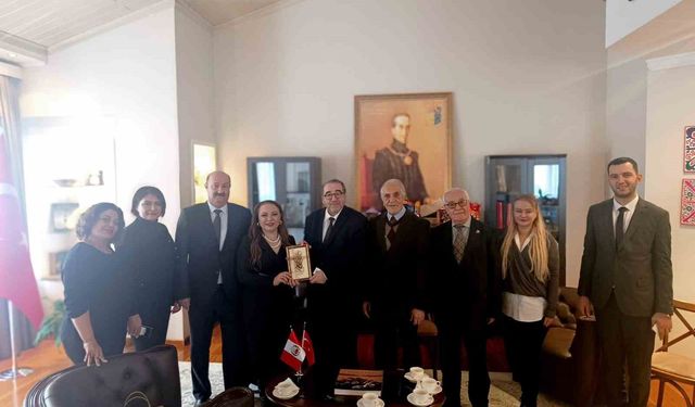 Peru ile Türkiye arasında sağlık turizmi, tarım ve ticaret alanlarında iş birliği görüşmesi