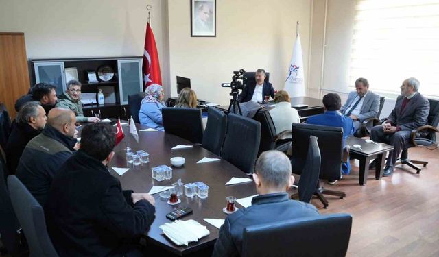 Rektör Kırışık, Eflani MYO Akademik Kurulu'na katıldı