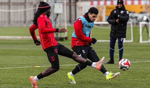 Samsunspor, Kocaelispor maçı hazırlıklarına başladı