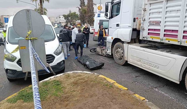 Şanlıurfa'da tır ile motosiklet çarpıştı: 1 ölü