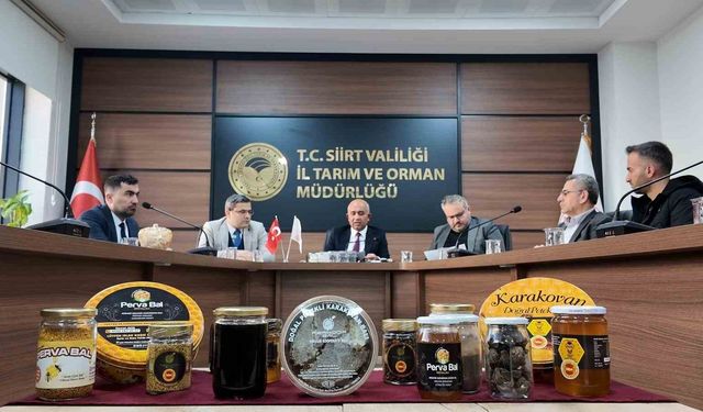 Siirt balında markalaşma ve çeşitlilik toplantısı