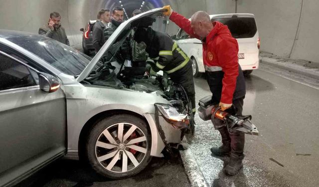 Şırnak'ta tünelde can pazarı: Zincirleme kazada 1 ölü, 8 yaralı