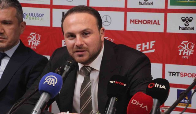 THF Başkanı Mesut Çebi: 'Türk hentboluna ilki yaşatmak istiyoruz'