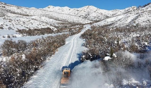 Tunceli'de 287 köy yolu ulaşıma kapalı