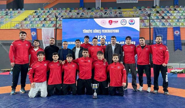 U23 Grekoromen Güreş Türkiye Şampiyonası sona erdi