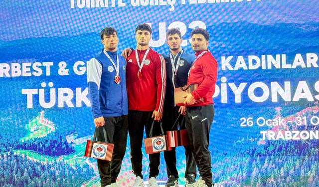 U23 Grekoromen Güreş Türkiye Şampiyonası'nda ikinci gün tamamlandı