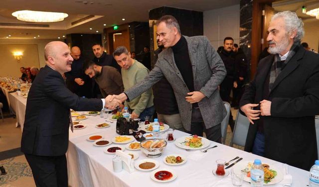 Vali Osman Varol, basın mensuplarıyla bir araya geldi