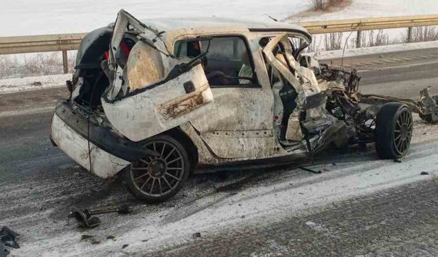 Yozgat'ta zincirleme kazada 3 kişi yaralandı