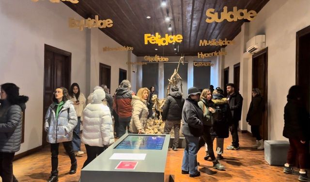 8 milyon yıl öncesine tanıklık eden müze 40 bin kişiyi ağırladı