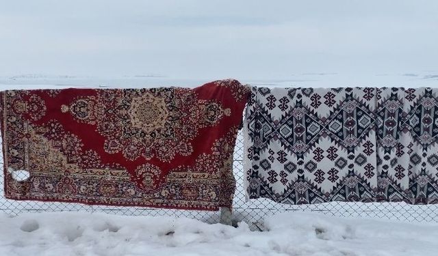 Ağrı'da dondurucu soğuk etkisini sürdürüyor