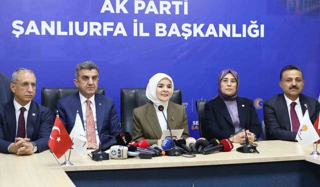 Aile ve Sosyal Hizmetler Bakanı Göktaş: 'Haziran 2023'ten bugüne Şanlıurfa'ya 46,5 milyar lira sosyal yardım harcaması aktardık'
