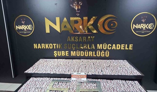 Aksaray'da narkotik operasyonunda 12 tutuklama