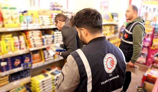 Aksaray'da Ramazan ayı öncesi marketler denetleniyor