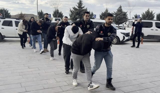 Aksaray'da uyuşturucu operasyonu: 8 gözaltı