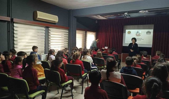 Antandros Derneği'nden minik öğrencilere kültürel miras sunumu