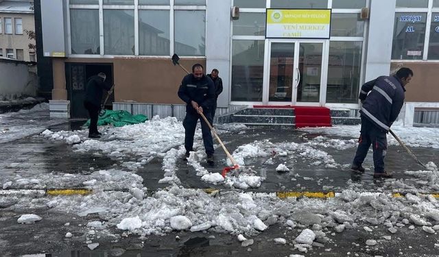 Arpaçay'da Ramazan temizliği