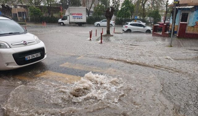 Aydın'a kuvvetli sağanak yağış uyarısı