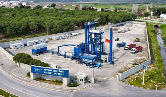 Ayvalık asfaltını artık kendi üretecek