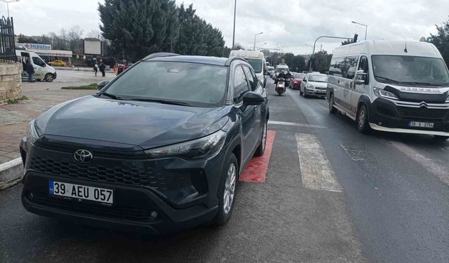 Babaeski'de elektrikli bisiklet ile otomobil çarpıştı: 1 ölü