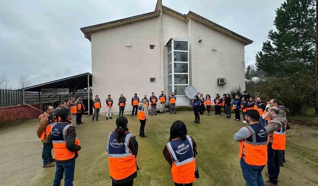 Bartın'da AFAD gönüllülerine farkındalık eğitimi