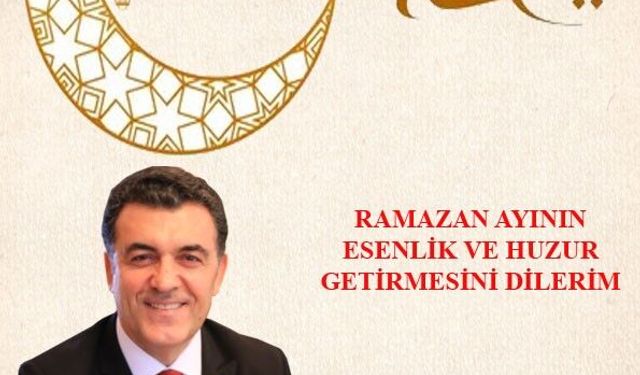 Başkan Demir'den Ramazan ayı mesajı