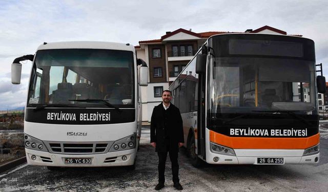 Beylikova'da ulaşım hamlesi: TOKİ Konutlarına ücretsiz ring seferleri başladı