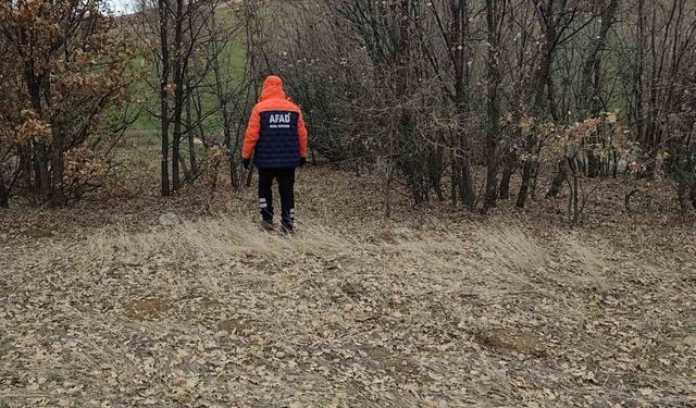 Elazığ'da kaybolan yaşlı adamı arama çalışmaları sürüyor