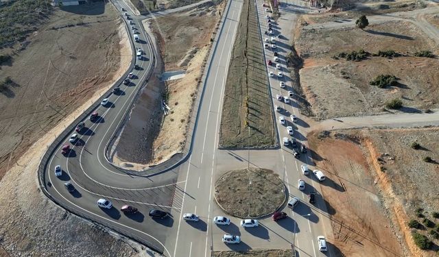 Ermenek'te Ramazan konvoyu düzenlendi