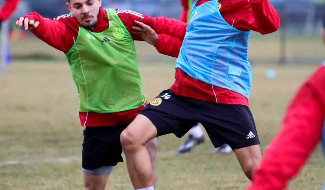 Eskişehirspor'un maç hazırlıkları sürüyor