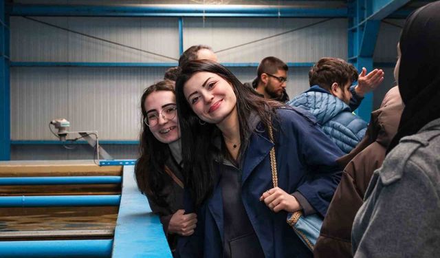 Geleceğin doktorlarına su ve atık su yönetimi yerinde anlatıldı