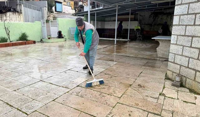 Germencik'te camiler Ramazan'a hazırlanıyor