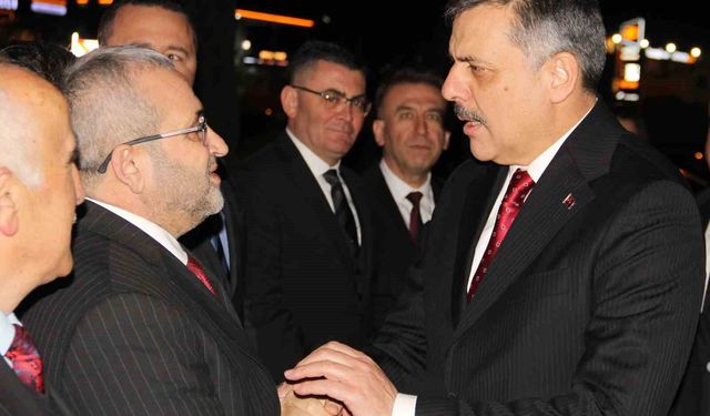 İçişleri Bakanı Mustafa Çiftçi, Çorum'da nikah şahidi oldu