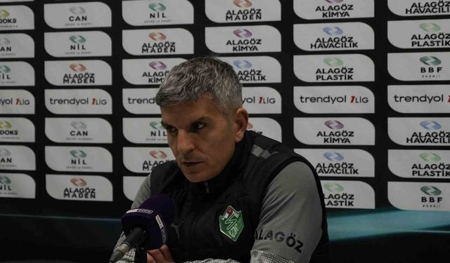 Iğdır FK - Ümraniyespor maçının ardından