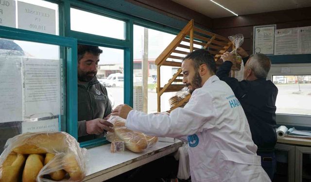 Kahramanmaraş'ta günlük 50 bin halk ekmek üretiliyor