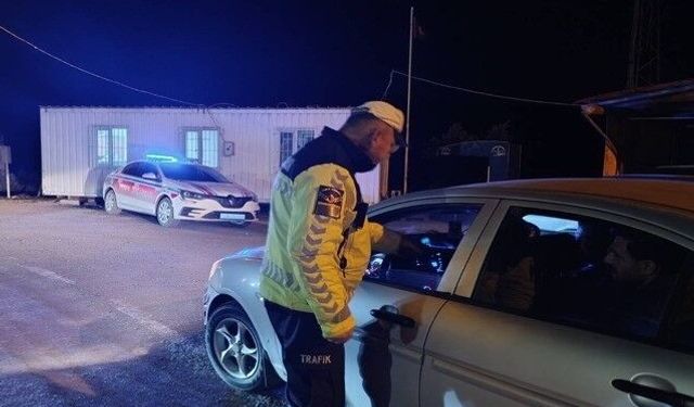 Kahramanmaraş'ta jandarmadan trafik denetimi: 23 bin araç kontrol edildi