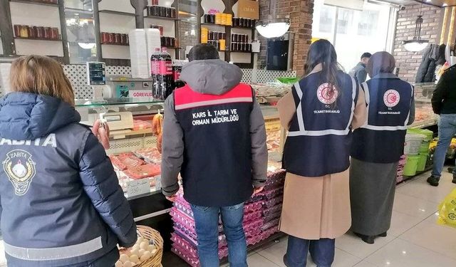 Kars'ta Ramazan denetimleri devam ediyor