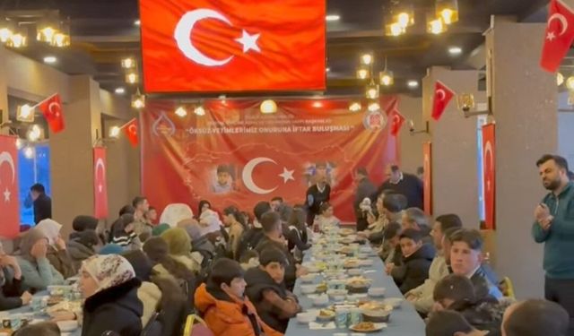 Kaymakam Bulut, yetim ve öksüz çocuklarla iftarda buluştu