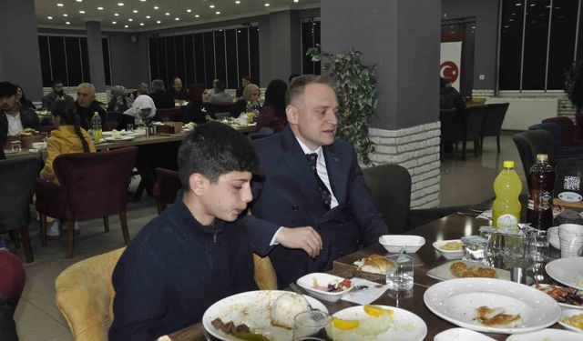 Kaymakam Koşansu şehit aileleri ve gazilerle iftarda buluştu