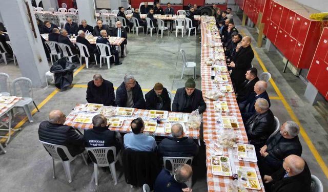 Kırıkkale Belediye Başkanı Önal, itfaiye personeliyle iftar sofrasında buluştu