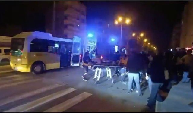 Mardin'de motosikletin çarptığı kadın yaralandı