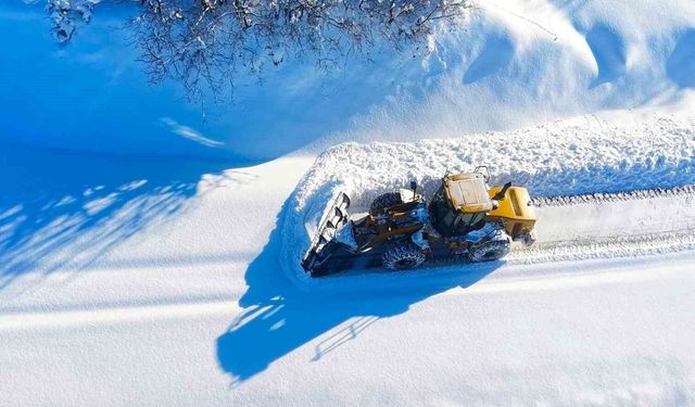 Muş'ta 67 köy yolu ulaşıma kapandı