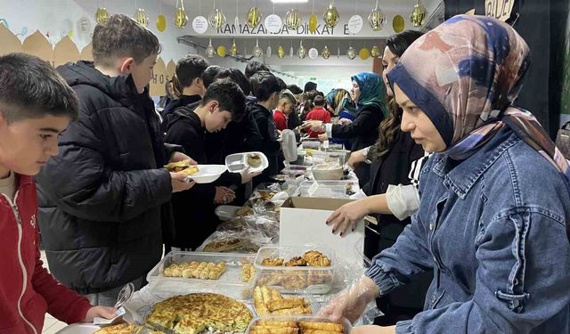 Ordu'da okulda düzenlenen hayır çarşısının geliri ihtiyaç sahiplerine