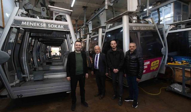 Ordu'da teleferikte bakım zamanı