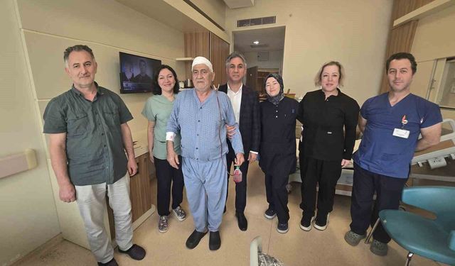 Ordu'da yaşlı hasta beyin tümörü ameliyatıyla sağlığına kavuştu
